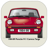 Porsche 911 Carrera Targa 1984-89 Coaster 1